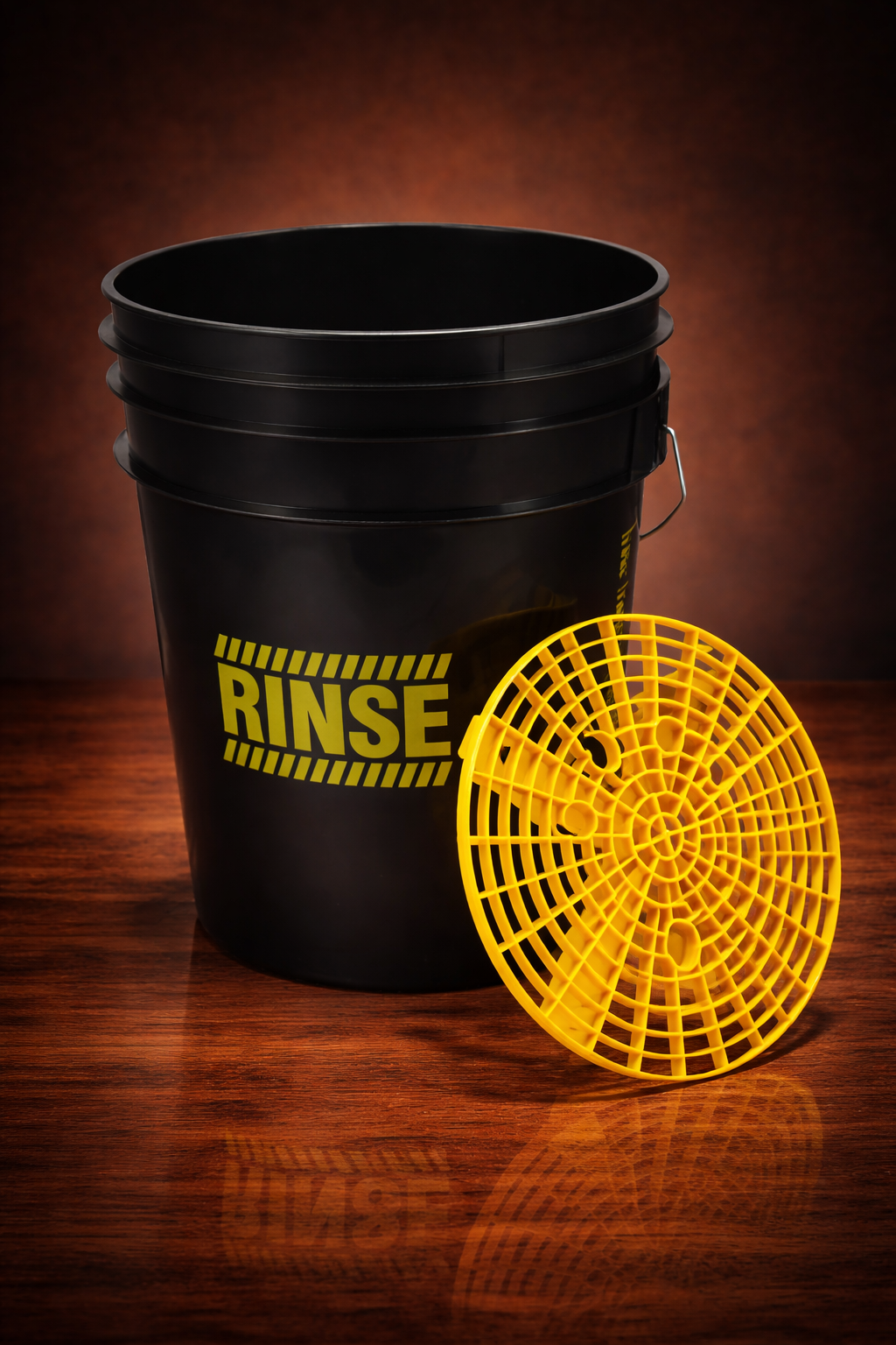 Work Stuff Bucket Wash + Grit Guard (Zwart)