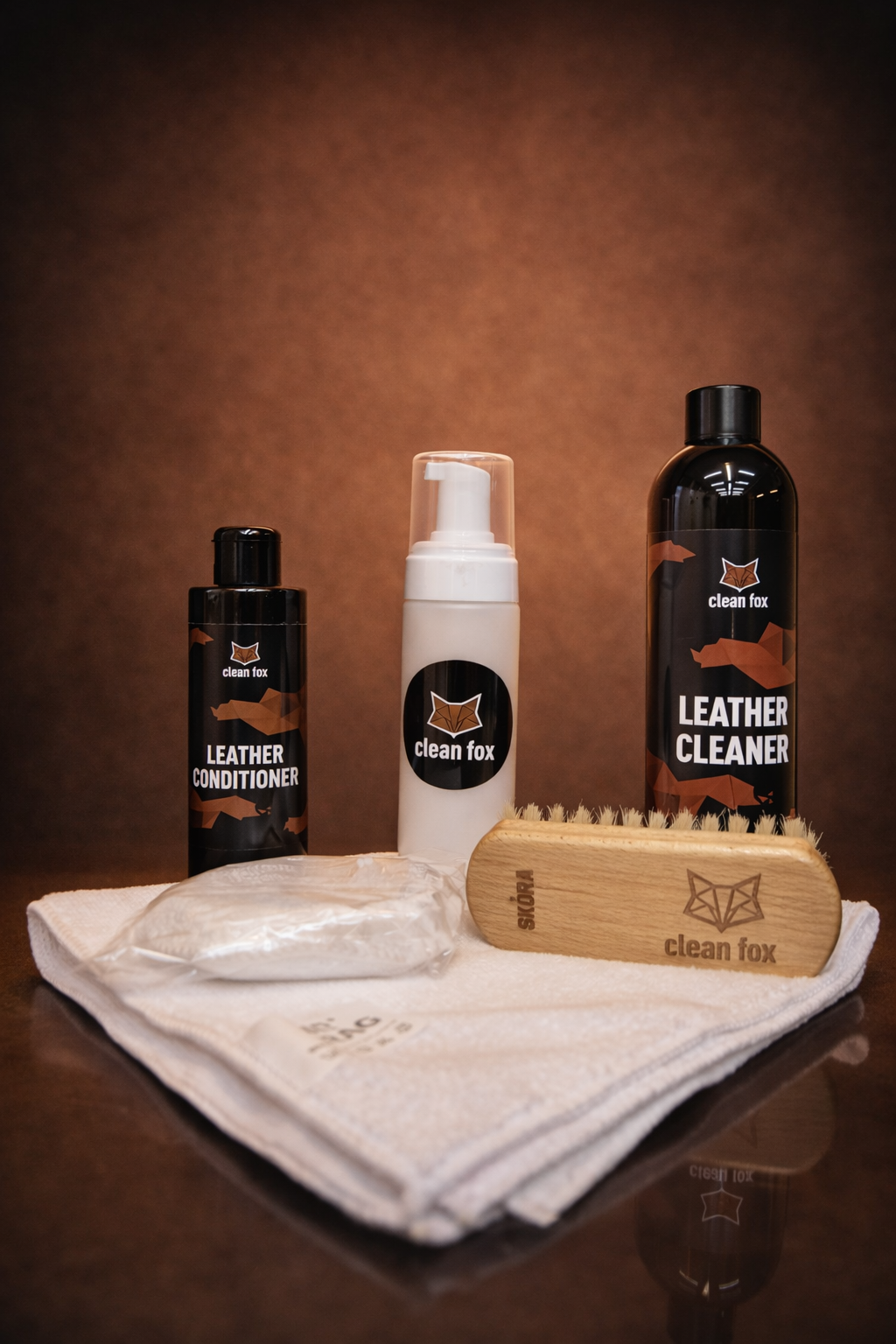CleanFox Leather Set Cleaner